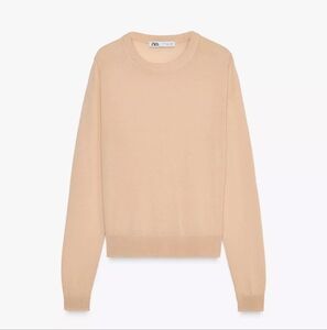 BASIC KNIT SWEATER | VANILLA Size S .REF: 2893/146